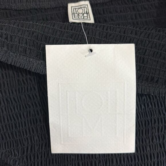 Toteme Smocked Bikini Bottoms NEW small $199 - Picture 3 of 4